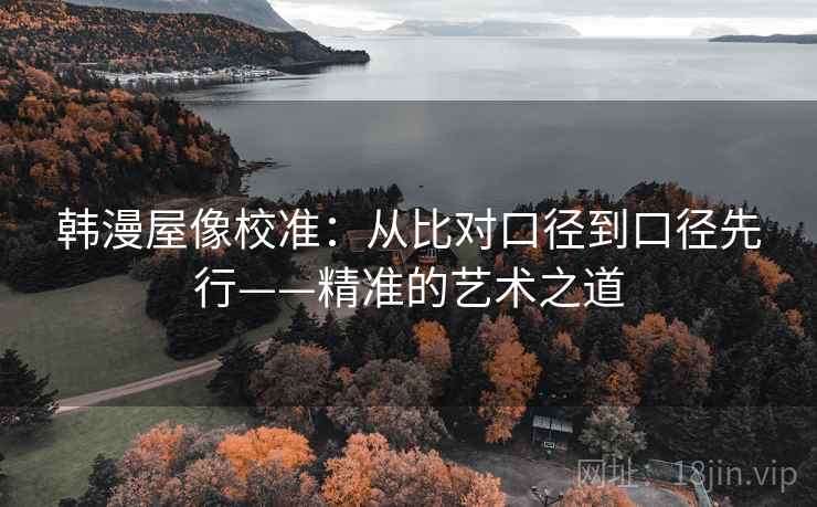 韩漫屋像校准：从比对口径到口径先行——精准的艺术之道